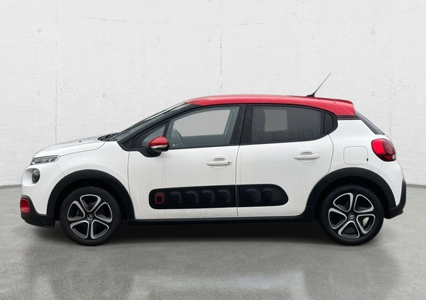 Citroen C3 cena 49900 przebieg: 38547, rok produkcji 2018 z Puszczykowo małe 326